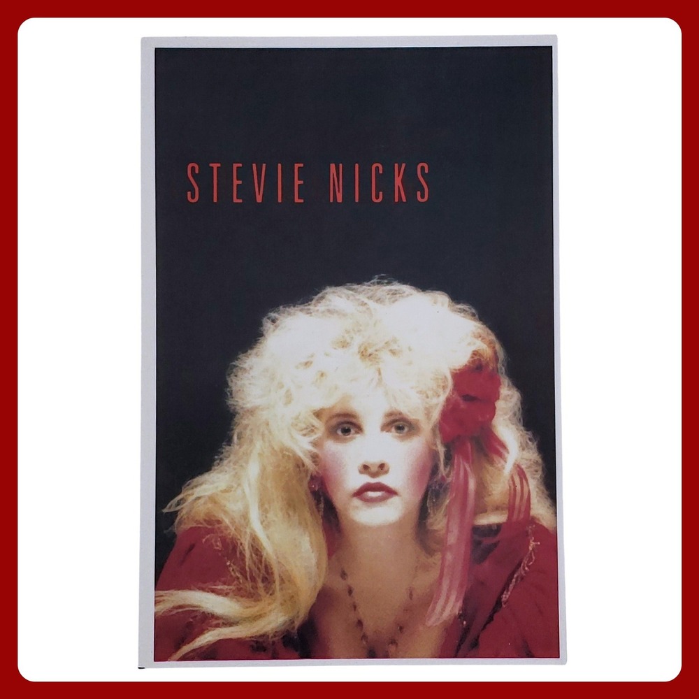 Stevie Nicks Jac Duro Split Portrait Sticker Postcard 4x6 New